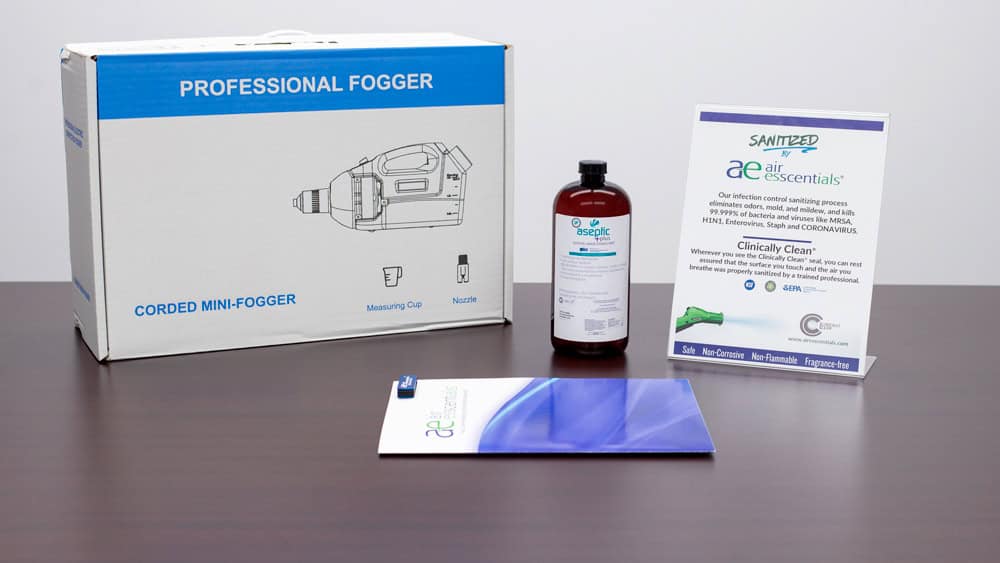 Corded Mini-Fogger Virus First Aid Kit – Air Esscentials