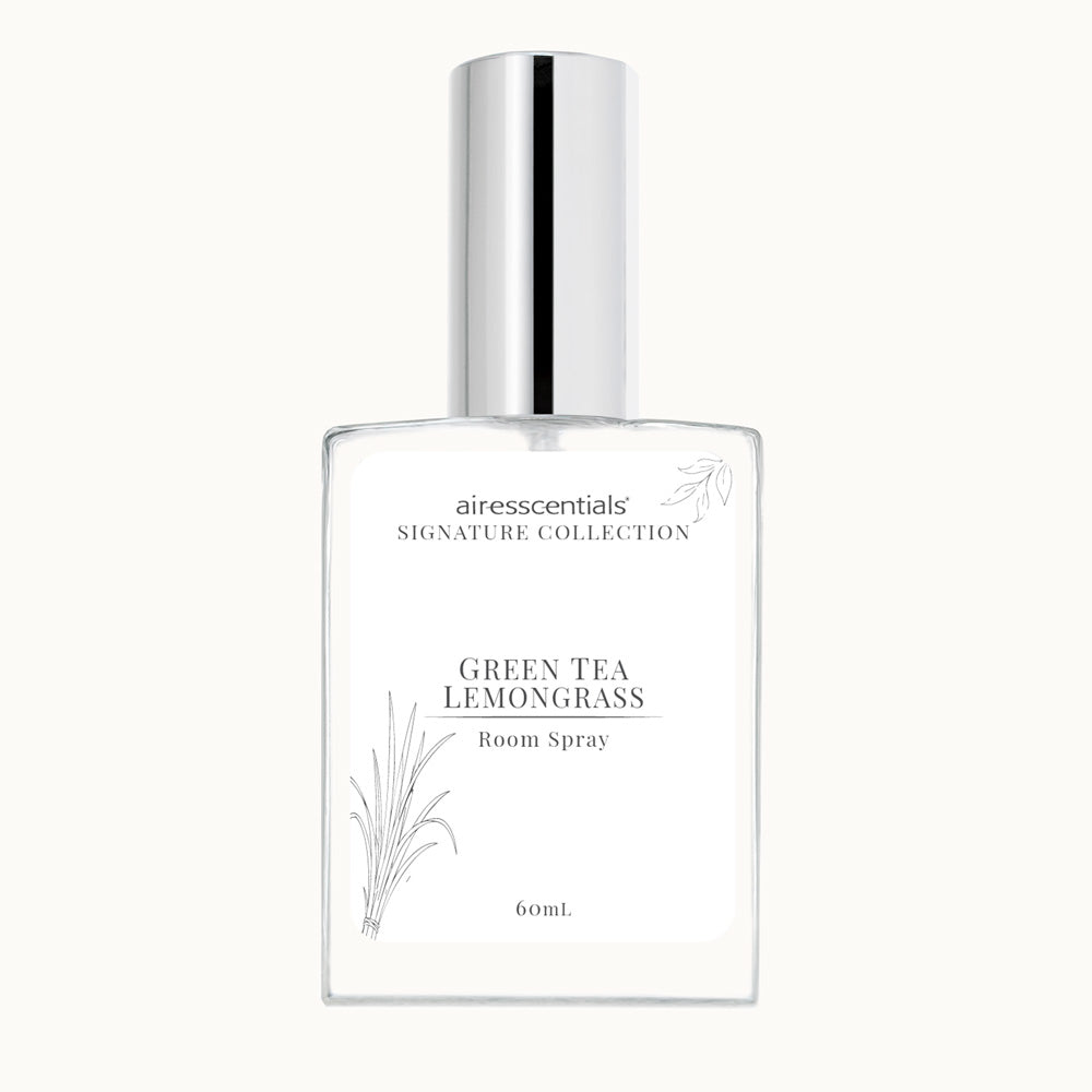 Green Tea Lemongrass Room Spray, 50mL | Air Esscentials
