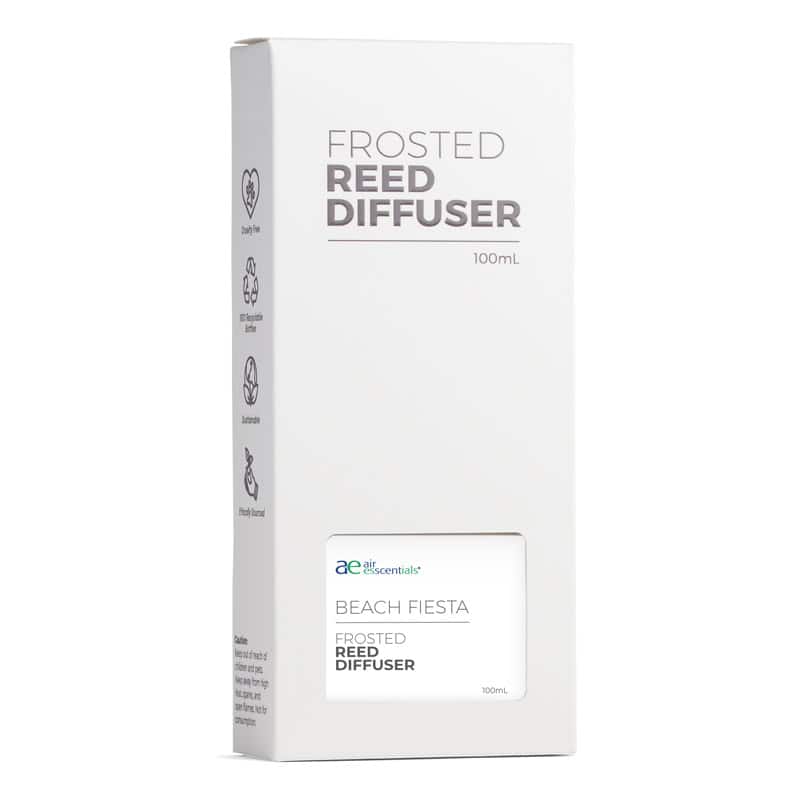 Beach Fiesta Frosted Glass Reed Diffuser