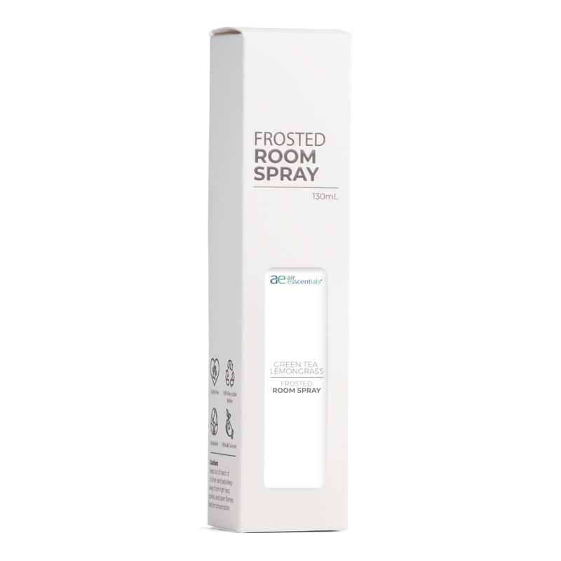 Green Tea Lemongrass Frosted Glass Room Spray