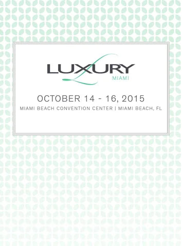 Air Esscentials Creates Signature Scent for LUXURY Miami Event