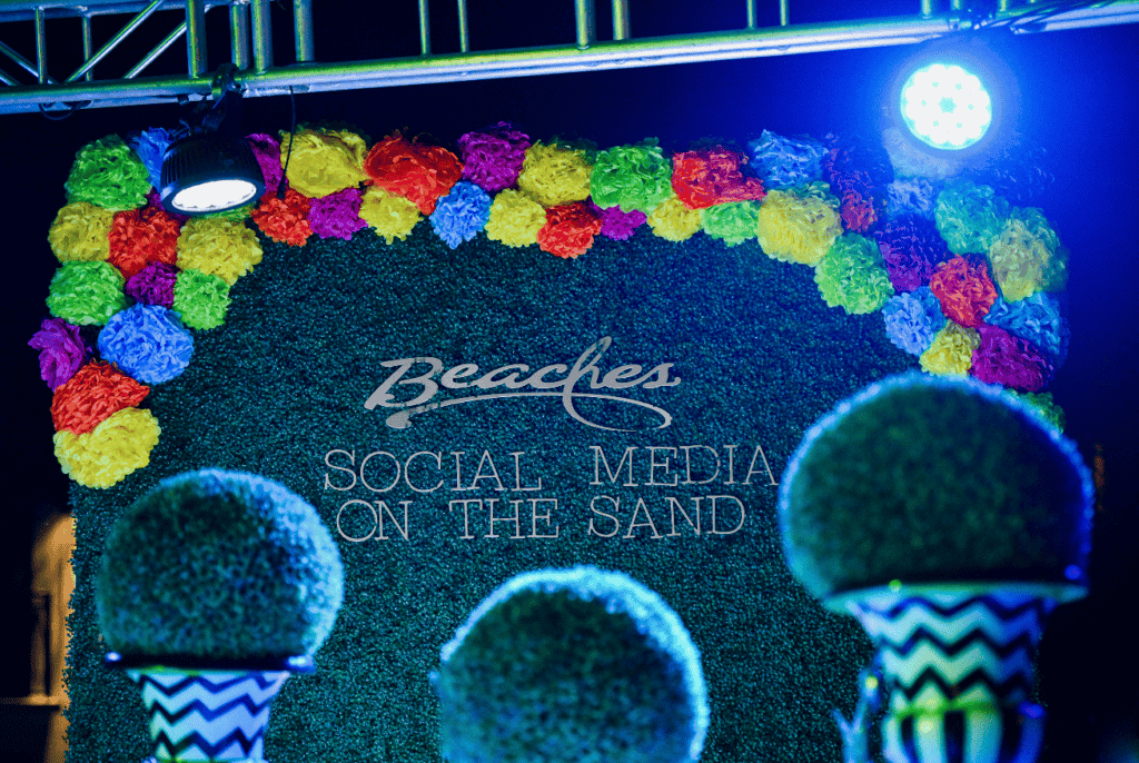 Air Esscentials Scents “Social Media on the Sand” 3-Day Event  Hosted by Beaches Resorts, Turks & Caicos Islands