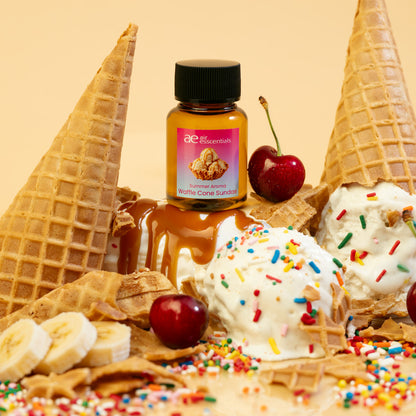 Waffle Cone Sundae