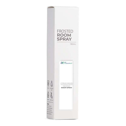 Citrus Wood Frosted Glass Room Spray