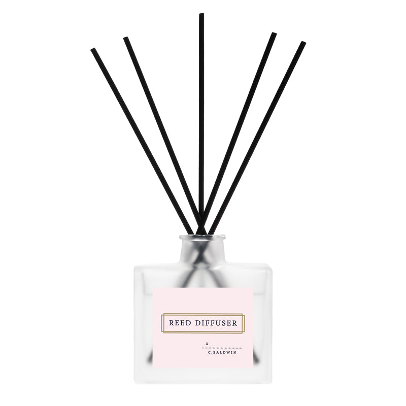 C. Baldwin Frosted Glass Reed Diffuser
