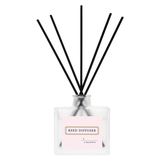 C. Baldwin Frosted Glass Reed Diffuser