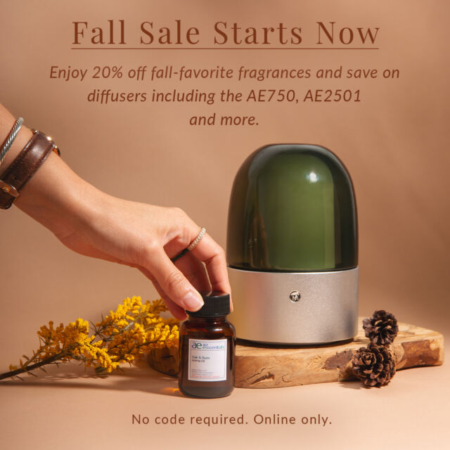 🍁 Fall Sale Starts Now 🍁

Enjoy 20% off fall fragrances, 15% off reed diffusers and candles, and more.

Shop all our fall deals at our profile link! Offer ends Monday, Sept. 23 at midnight, Eastern Time. 
.
.
#fallsale #diffusers #fallscents #fallfragrances